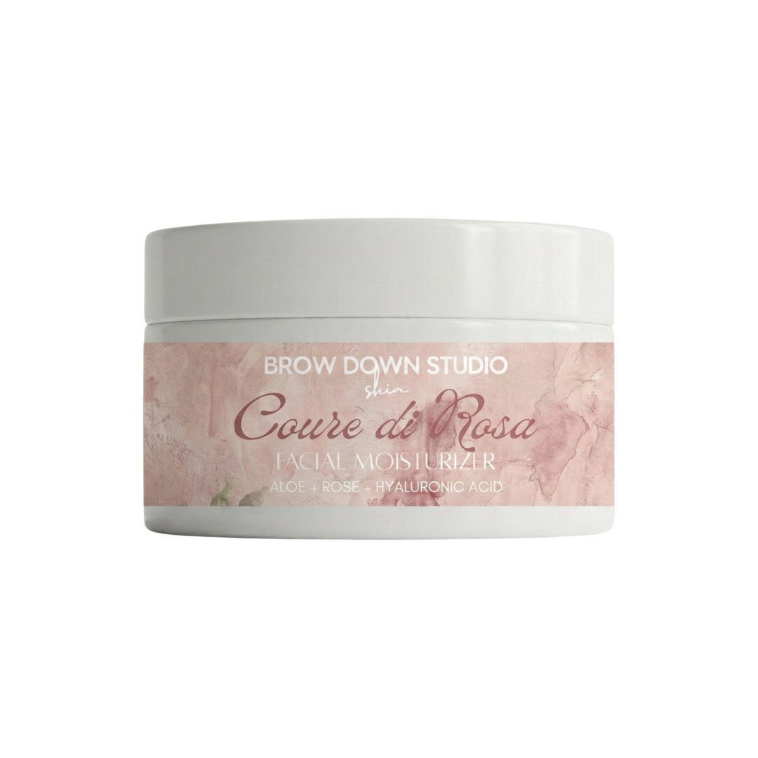 BROW DOWN STUDIO - Cuore Rosa Hydrating Facial Moisturizer | Brow