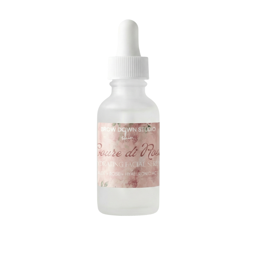 BROW DOWN STUDIO - Cuore Rosa Hydrating Facial Serum | Brow Down
