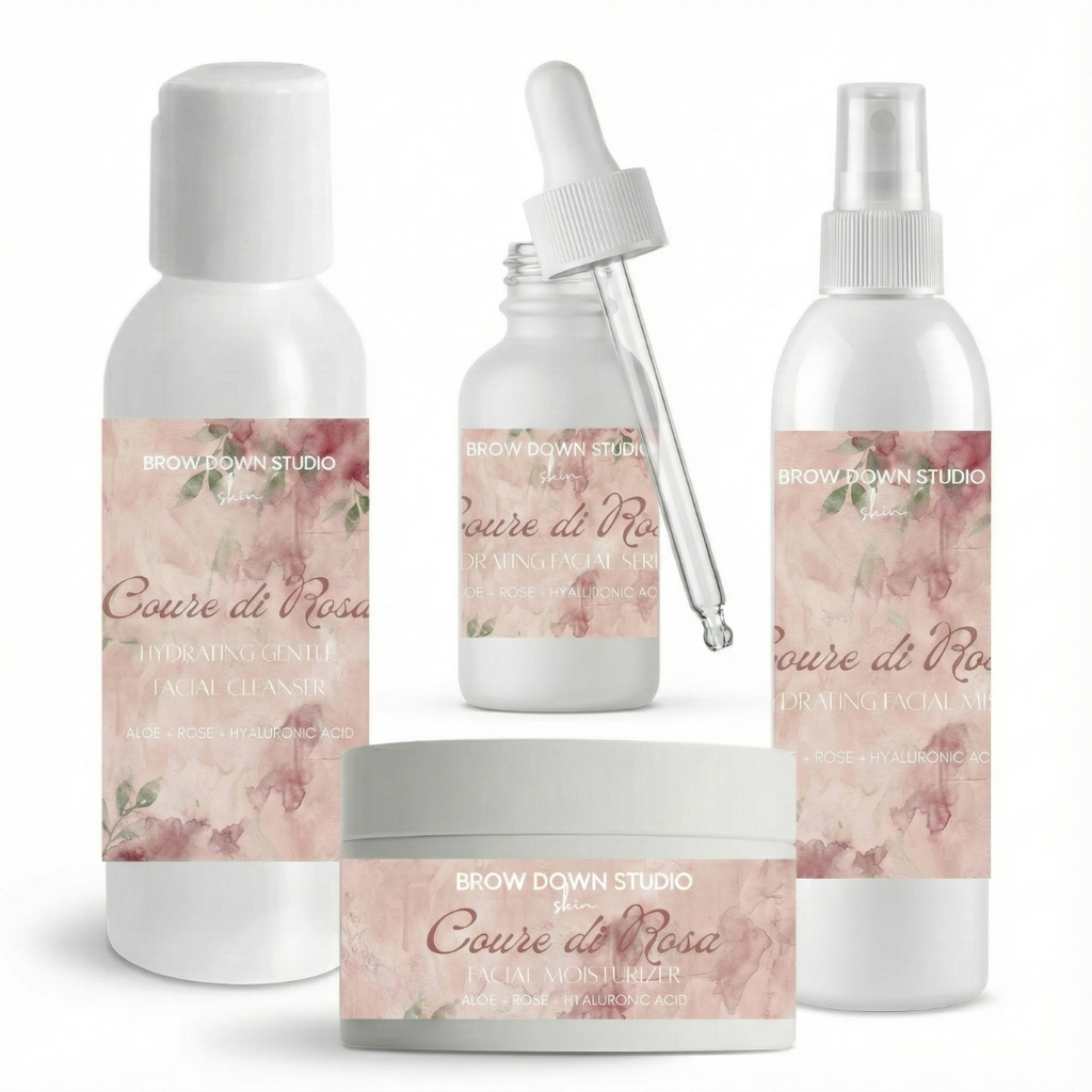 BROW DOWN STUDIO - The Cuore di Rosa Complete Ritual | Brow Down