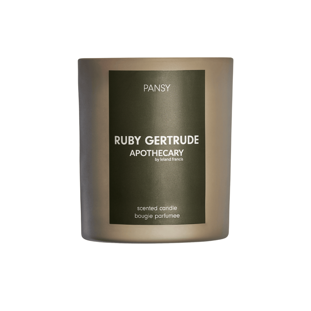 Ruby Gertrude Apothecary - Pansy Candle